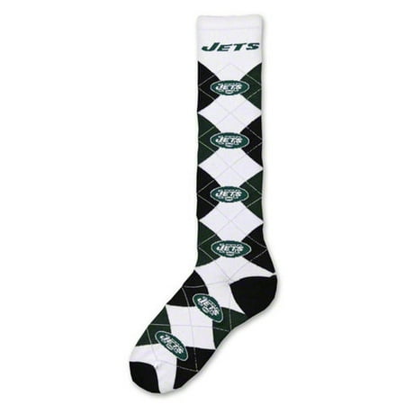 NFL - New York Jets Women's Knee High Argyle Socks