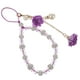 thumbnail image 4 of Teléfono móvil Colgante Flor Rhinestone Teléfono Cuerda de cordón Cuerda Colgante, 4 of 6