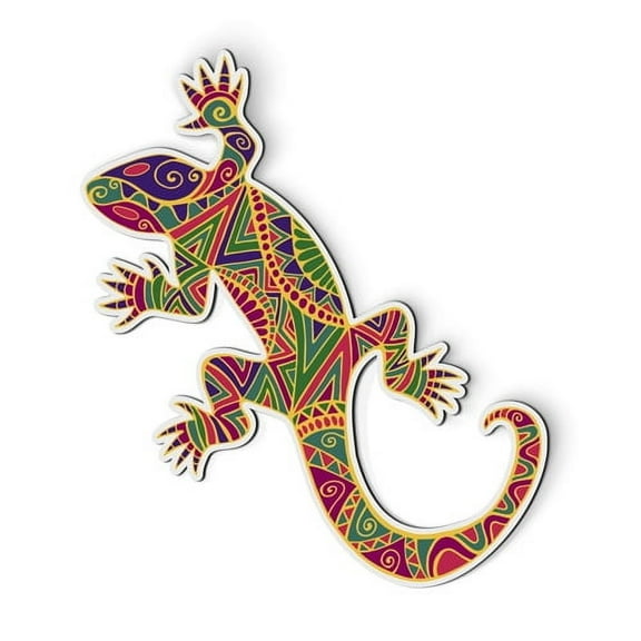 Colorful Lizard - 5.5" Magnet for Car Locker Refrigerator