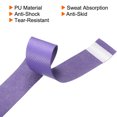 thumbnail image 4 of Unique Bargains 43.3' Round Groove Non-Slip PU Tennis Racket Overgrip Tape Wraps Purple 12 Pack, 4 of 6