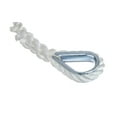 thumbnail image 3 of Seachoice Anchor Line Rope, 3-Strand Twisted, White, Nylon, 3/8 In. X 50 Ft., 3 of 5