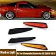 thumbnail image 2 of 4Pcs LED Side Marker Lights Left And Right Constant  Light LED Signal Lamp For Chevrolet Corvette C6 2005-2013, 2 of 7