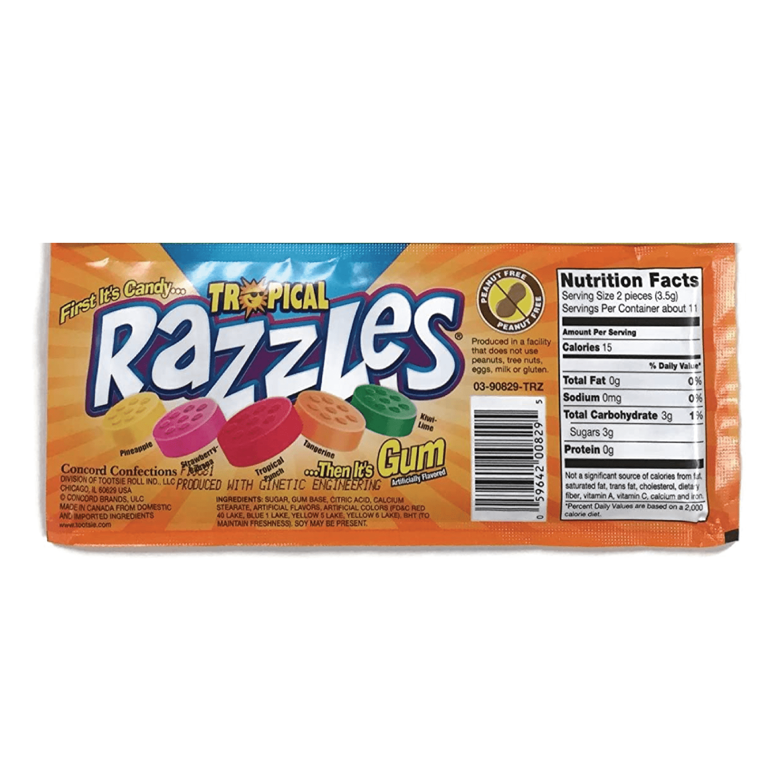 12x Packs Razzles Variety Assorted Flavor Candy Gum 1.4oz ( Fast Shipping! )