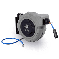 Hose Reel Pro 50ft Air Hose Reel | Wall Mounted | Max 300PSI | Grey