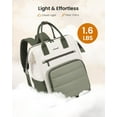 thumbnail image 3 of LOVEVOOK Puffer Laptop Backpack for Women, 15.6 Inch Work Backpack purse for Nurse Teacher College Bookbag,Personal Item Travel Bag Computer Daypack for Daily Commute, 3 of 6