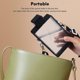 thumbnail image 4 of Portable Water Bottle Rectangular Sports Water Bottle Outdoor Kettle with Strap 450ml, 4 of 4