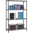thumbnail image 2 of Whalen 990494 Whalen 4-Shelf Wire Unit 48-Inch W Black (WS184872-4B), 2 of 3