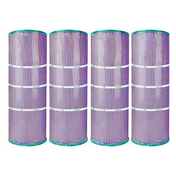 Hurricane 4 Pack HF7477-04P Platinum Purple Pool and Spa Cartridge Replacement