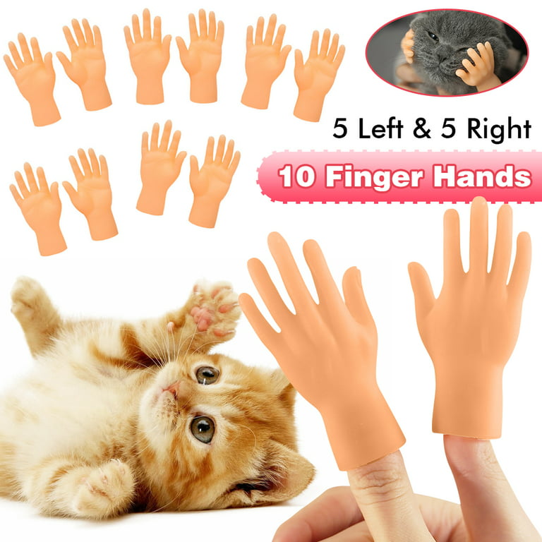 Finger Puppet Mini Finger Hands Tiny Hands with Left Hands and