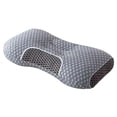 thumbnail image 2 of Almohada para el cuello, soporte para el cuello, cómoda, lavable, ligera, ergonómica, práctica, almohada para la cama, almohada cervical para 850 gramos, 2 of 9