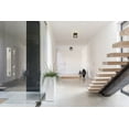 thumbnail image 2 of 1 Light Flush Mount Frame Finish Matte Black + Brushed Nickel, 2 of 7