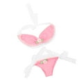 thumbnail image 1 of Ropa de muñecas Zulema traje de baño rosa 1/3 calzoncillos es, 1 of 8