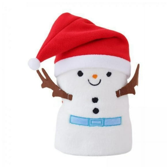 Manta de tiro,Manta de lana con sombrero de Papá Noel,Manta decorativa suave para sofá de dibujos animados,Manta envolvente,cálida manta de franela decorativa,Creativa Navidad Invierno