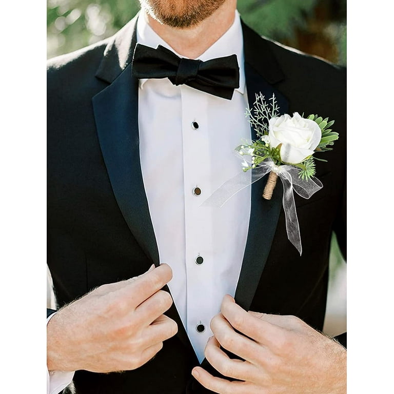 Flower for top men's wedding suit