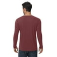 thumbnail image 4 of GENTS BLISS 3 Pack Henley Men Shirts Long Sleeve Plain T Shirts for Men Casual Men Tee with Pocket, 4 of 18