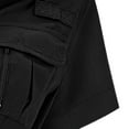 thumbnail image 6 of XUNKUSGA Shirts for Women Classic Button Down Short Sleeve Tops for Women Casual V Neck Collared Sun Protection Shirt with Pockets for Hiking ,Travel Black, 6 of 7