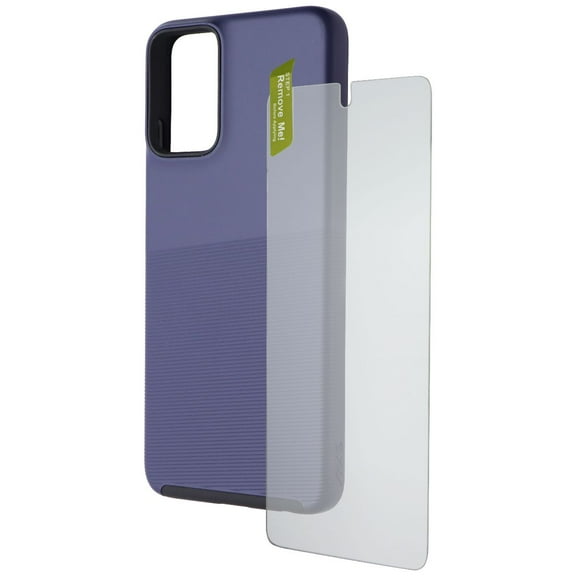 AXS PMOTORP1721 Protech Plus Case & Armorglass Screen Protector for Motorola Moto G 5G 2024 - Astral Blue