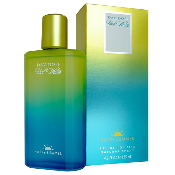 Cool Water Happy Summer for Men By Davidoff Eau-de-toilette Spray, 4.2-Ounce
