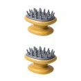 thumbnail image 3 of Injueey Cepillo de ducha para el cabello, masajeador de mano para el cuero cabelludo, depurador portátil de viaje, cojín de aire, herramienta Type2 NO2, 3 of 6