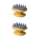 thumbnail image 4 of Kearding Cepillo de ducha para lavar el cabello, cepillo para el cuero cabelludo, masajeador de doble capa, cepillo portátil lavable para Type2 NO2, 4 of 6