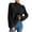 Black sweater for Women, variant on Women's Long Sleeve Sweater Casual Turtleneck Chunky Knit Loose Fit Oversized Pullover Winter Solid Jumper Tops Teen Girls Clothes Red S