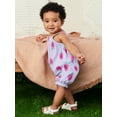 thumbnail image 4 of Carter's Child of Mine Baby Girl Romper, One-Piece, Sizes 0/3-24 Months, 4 of 7