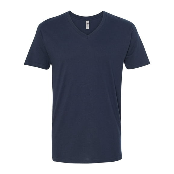 Next Level Mens Cotton V - Midnight Navy - S - (Style # N3200 - Original Label)