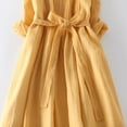thumbnail image 4 of LOVZFMLL Robe Ample à Col Rond pour Femme Jaune TG, 4 of 9