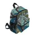 thumbnail image 2 of FORMRS Kids School Backpack with Front Zippered Pocket 12" Student Travel Daypack, Yellow Tree, 2 of 6