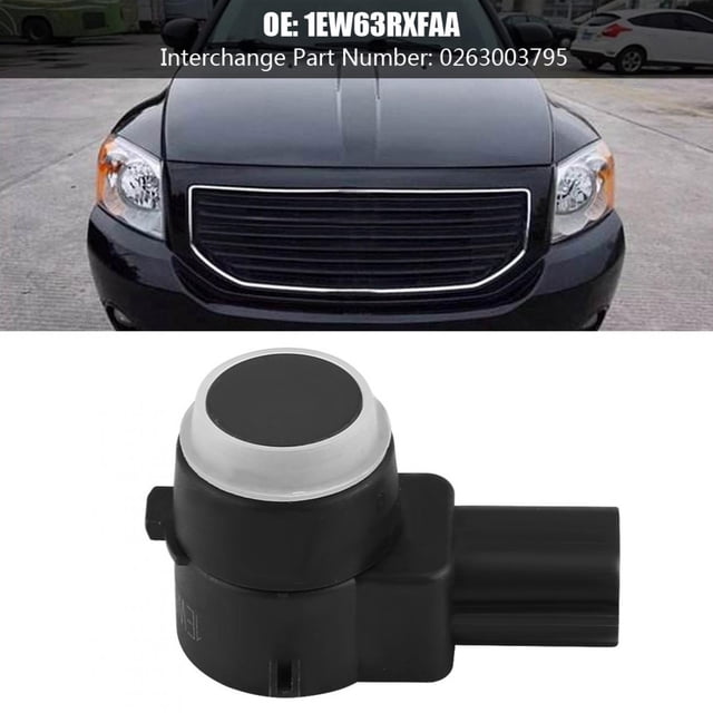 Sensor de Estacionamiento para Paracquos de Alta Sensibilidad 100% Nuevo del Mercado de Accesorios, Negro, Párr.