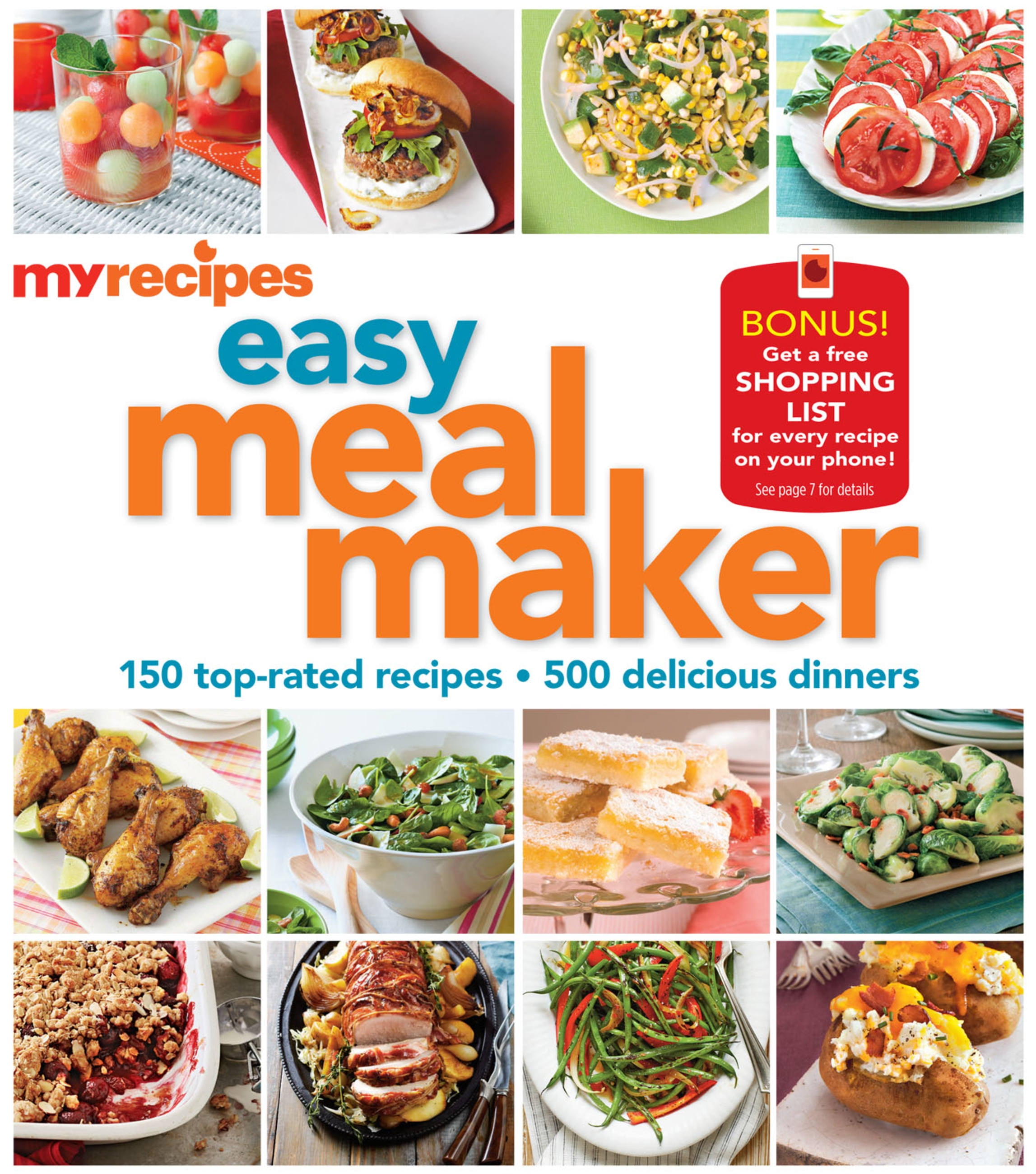 MyRecipes Easy Meal Maker 150 toprated · 500 delicious dinners