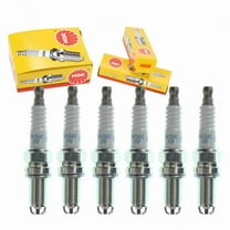 6 pc NGK 7168 Standard Spark Plugs for 0046531917 12 12 7 671 301 12 12 7 728 634 46531917 Ignition Wire Secondary
