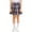 Purple, variant on TIREOW Girls Preppy Pleated Skirts Elastic Waisted A Line Short Skirt School Uniform Versatile Plaid Skirts with Lining Shorts
