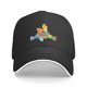 thumbnail image 2 of Gorra de béisbol lavada con dibujos animados para hombre, gorro de béisbol con estampado de Barrio Sésamo, a prueba de viento, de camionero Snapback, sombrero de papá, sombreros de Golf, 2 of 4