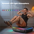 thumbnail image 6 of MERACH LED Light Vibration Plate Exercise Machine, Vibrating Muscle Toner, Bluetooth Speaker Whole Body Workout Fitness Platform with Resistance Bands, 330lbs Capacity, 6 of 10