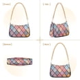 thumbnail image 7 of FORMRS Womens Shoulder Bag with Chain Strap Clutch Purse Cute Tote Handbag, Pink Shimmering Pattern, 7 of 7