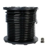 Schieffer 3/8" x 300' 4000 PSI Thermoplastic Sewer Jetter Hose & 8.0 Nozzle