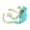 Blue, variant on Ring,Tree Frog Ring Good Detail Daily Lady Finger Jewelry Green