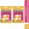 Ricola Swiss Alpine Herbs Honey Lemon with Echinacea Oral Anesthetic, Great Tasting Soothing Relief 2 Bags, 19 Individually Wrapped Drops Each Bag, (38 Drops)