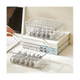 thumbnail image 4 of Caja de plástico para guardar cables con tapa, organizador de cables para el hogar, accesorios electrónicos, USB (transparente), 4 of 5