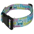thumbnail image 3 of Country Brook Petz® 1 1/2 inch Deluxe Love and Peace Dog Collar, Extra Large, 3 of 5
