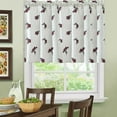 thumbnail image 5 of 1Pc Curtain Floral Curtains Kitchen Coffee Curtains Bedroom Rod Curtains Lace Short Curtains Lace Curtains 54 X 24 Inch 1 Panels, 5 of 9