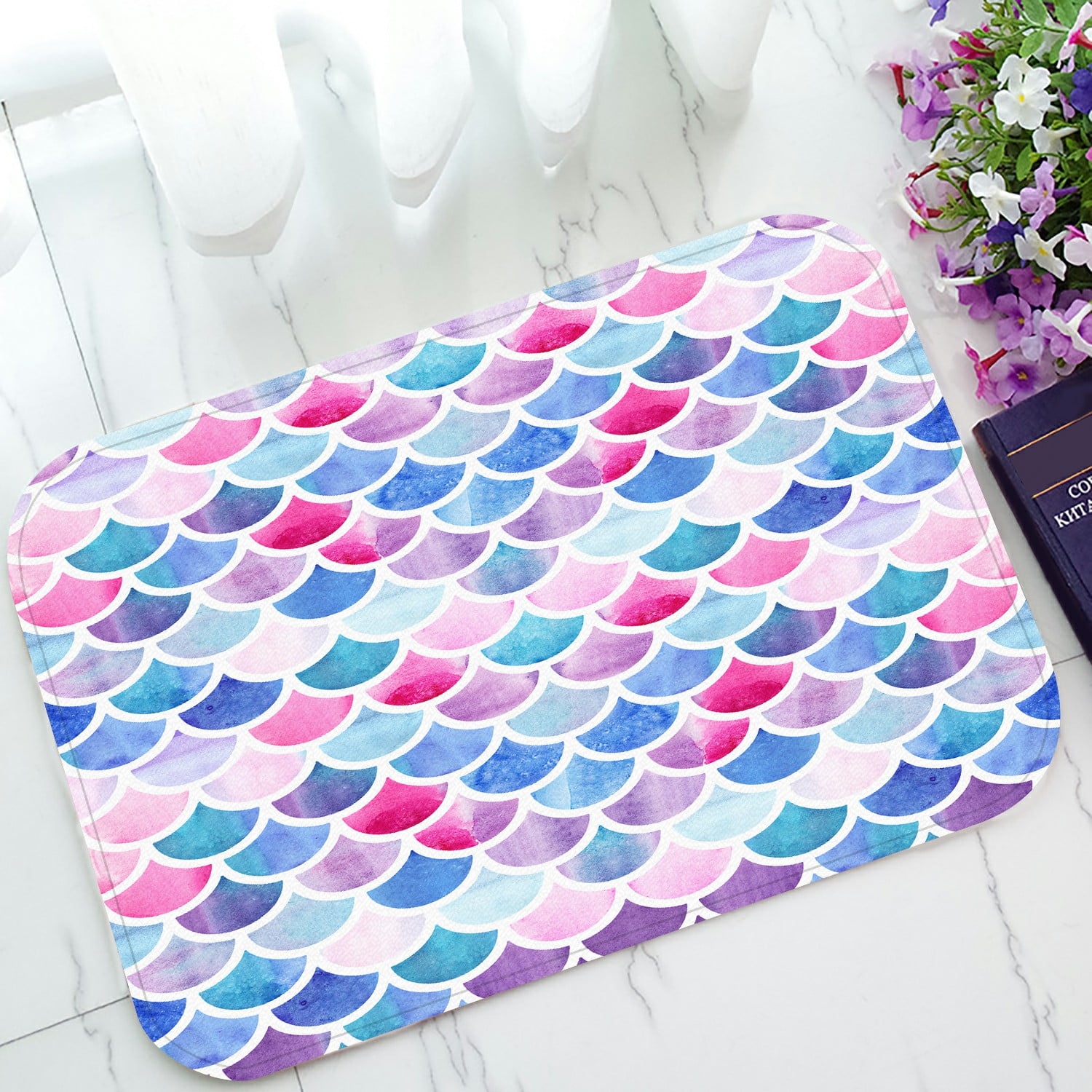 ABPHQTO Mermaid Scales Fish Scales Bright Summer Reptilian Scales