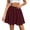 05# Wine, variant on Ihhxva Women's High Waisted Stretch Quick Dry Flared A-Line Skirt Casual Beach Vacation S-2XL