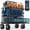 Blue, variant on Sekey Collapsible Foldable Wagon Cart 220 lb Capacity Folding Garden Wagon