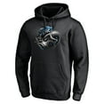 thumbnail image 2 of Men's Black North Carolina Tar Heels Midnight Mascot Pullover Hoodie, 2 of 3