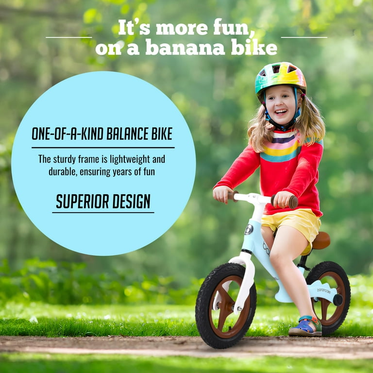 banana bike LAVA Sport Kids Balance Bike No Pedal Toddler Bikes Toddler Walking Bicycles Beginner Lightweight Sports Training Bicycle for Boys