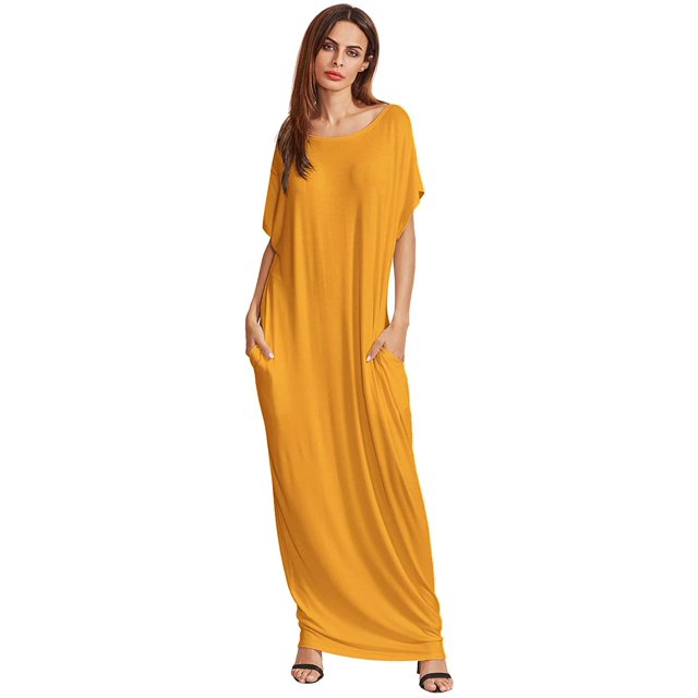 Women's Summer Drawstring Waist Asymmetrical Hem Tank Dress