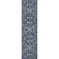 thumbnail image 2 of Well Woven Della Dark Blue Vintage Medallion Pattern Runner Rug 3x10 (2'7" x 9'10" Runner), 2 of 6
