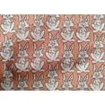 thumbnail image 4 of oneOone Cotton Poplin Fabric Rabbit Block Fabric Prints By Yard 56 Inch Wide, 4 of 4